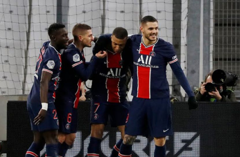 এমবাপ্পে-ইকার্দির গোলে পিএসজির জয়