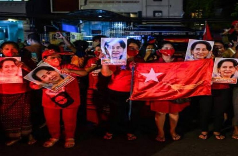 মিয়ানমারে জোরদার হচ্ছে সেনা বিরোধী আন্দোলন