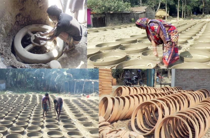 মেহেরপুরে কুমোরদের সংগ্রামী জীবন