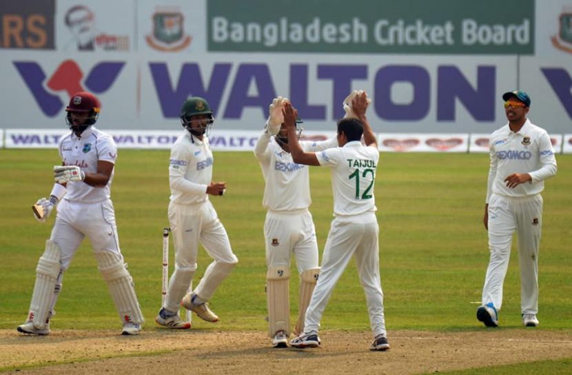 ক্যারিবীয় শিবিরে তাইজুলের প্রথম আঘাত