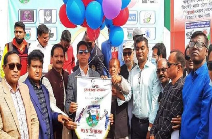 পটুয়াখালীতে মেয়র কাপ টি-২০ ক্রিকেট টুর্নামেন্ট উদ্বোধন