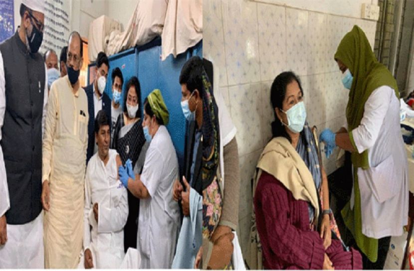 নাটোরে টিকা নিয়েছেন সাংসদসহ ৬১০০ জন