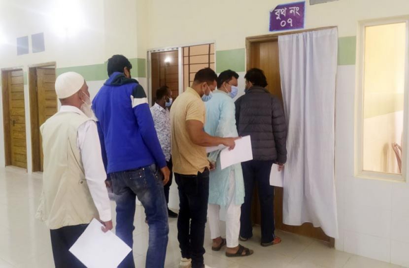 ওসমানীতে হয়রানির শিকার ভ্যাকসিন প্রত্যাশীরা