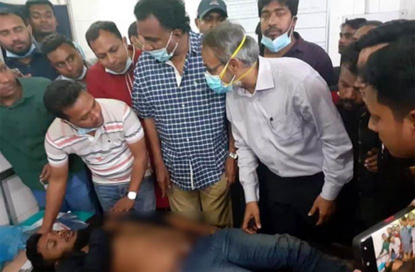 আহত বিএনপি নেতাকর্মীদের দেখতে হাসপাতালে সোহেল-ইশরাক 