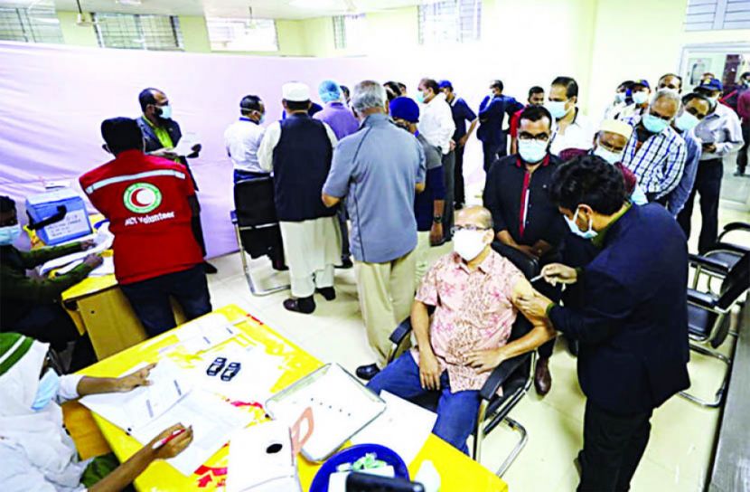 সাত দিনে টিকা নিয়েছেন সাত লাখ ৩৬ হাজার জন