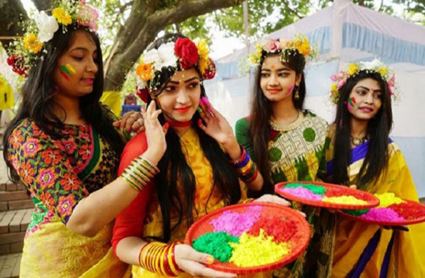 চলছে বসন্ত-ভ্যালেন্টাইন উৎসব 