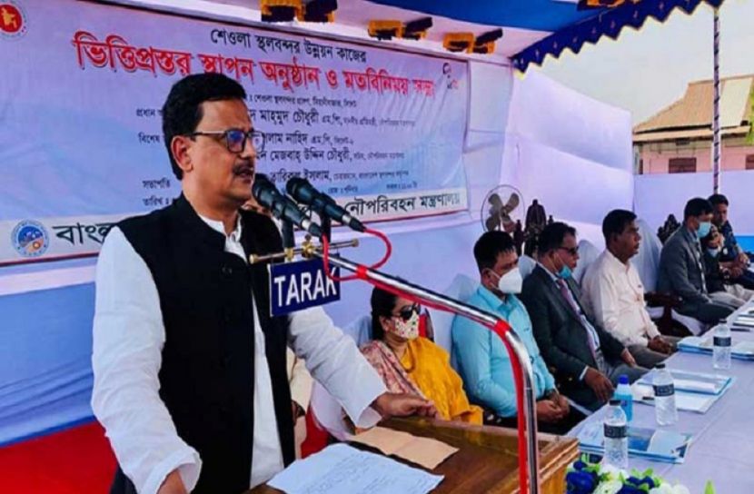 পূর্ণাঙ্গ স্থলবন্দর স্বীকৃতি পেলো সিলেটের শেওলা