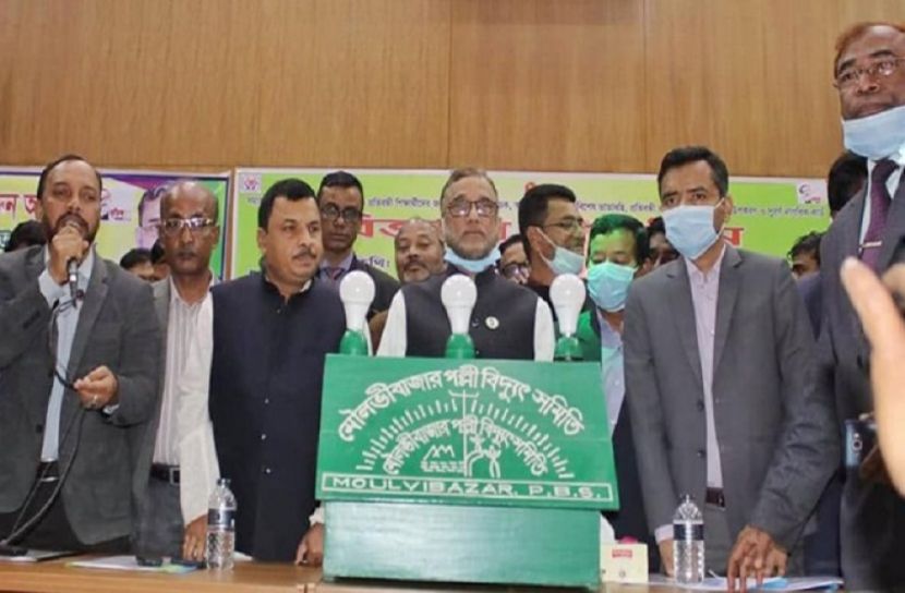 বড়লেখায় ২১৬ পরিবার বিদ্যুতের আওতায়