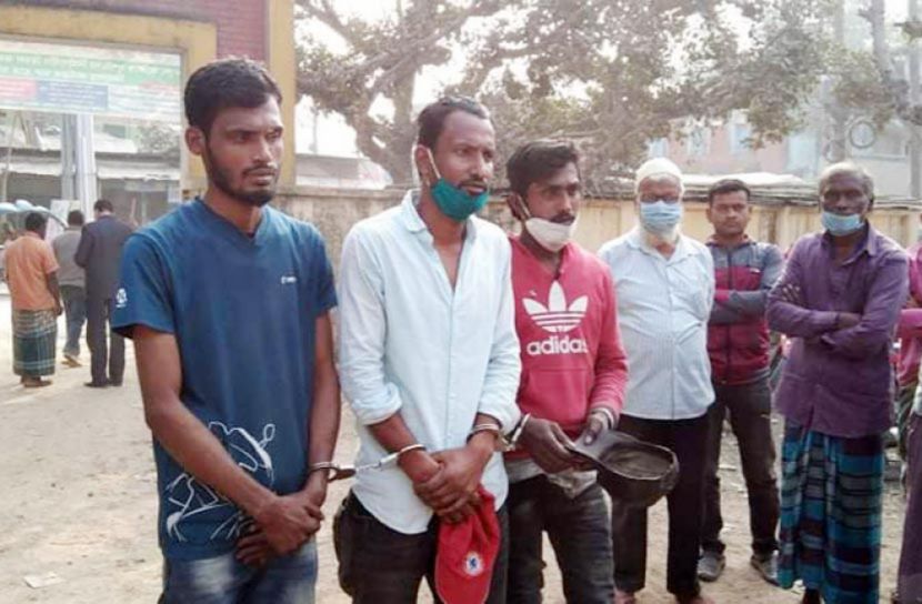 পঞ্চগড়ে মাদকবিরোধী অভিযান, গ্রেফতার ৩