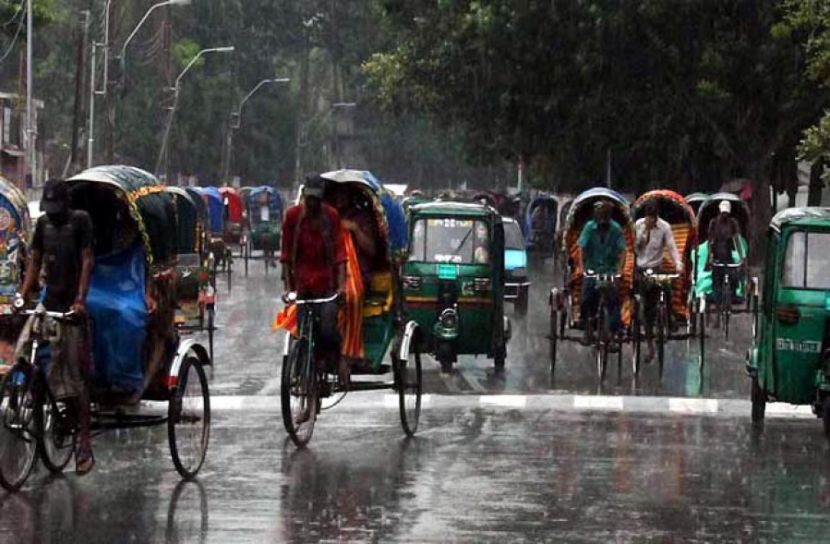 বৃষ্টির সম্ভাবনা ঢাকাসহ ৪ বিভাগে