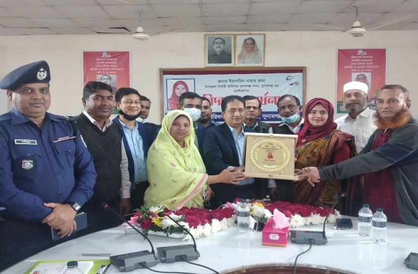 ইউএনও রুমার বিদায়ী সংবর্ধনা