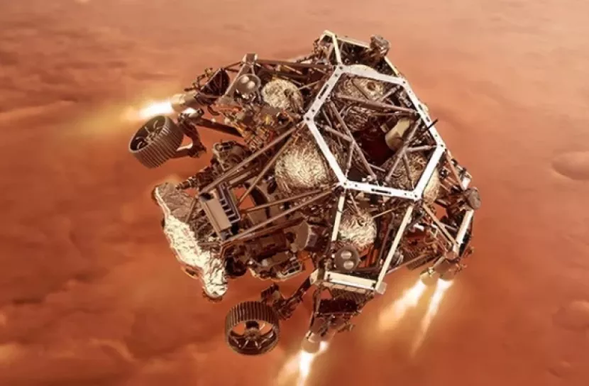 অবশেষে মঙ্গলের বুকে নাসার রোবট যান