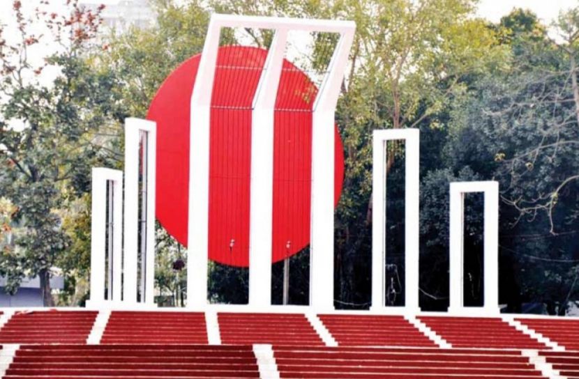 মেহেরপুরে প্রস্তুত হচ্ছে শহীদ মিনার