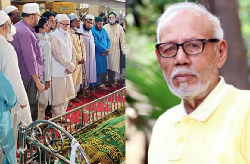 এটিএম শামসুজ্জামানের প্রথম জানাজা সম্পন্ন