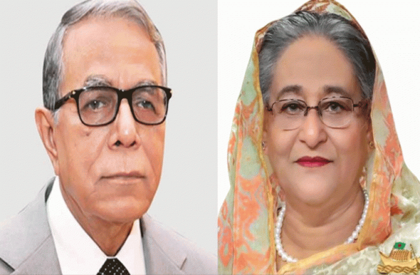 ভাষা শহীদদের প্রতি রাষ্ট্রপতি ও প্রধানমন্ত্রীর শ্রদ্ধা