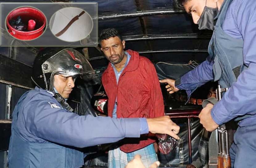 শহীদ মিনার থেকে ককটেল-ছুরিসহ আটক ২