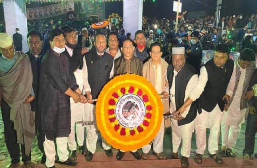 লক্ষ্মীপুরে গৌরবের মিনারে বিনম্র শ্রদ্ধা