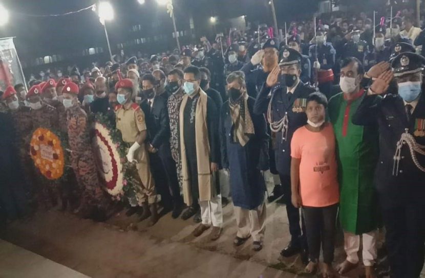 ব্রাহ্মণবাড়িয়ায় ভাষা শহীদদের প্রতি বিনম্র শ্রদ্ধা