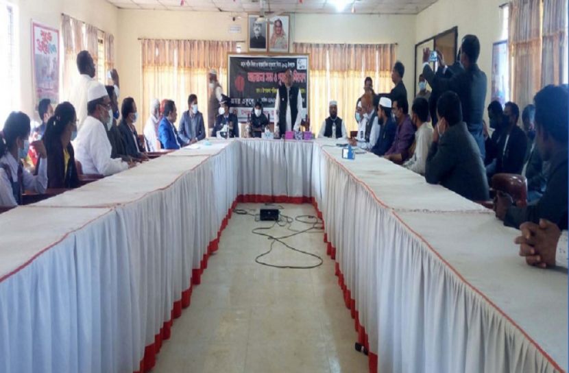 উলিপুরে মহান শহীদ ও আন্তর্জাতিক মাতৃভাষা দিবস উদযাপন