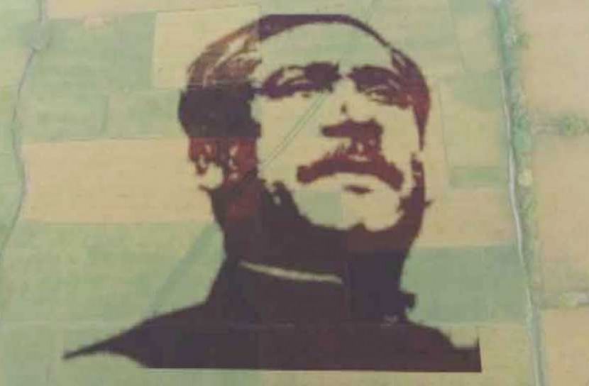 বিশ্বরেকর্ডের পথে 'শস্যচিত্রে বঙ্গবন্ধু'