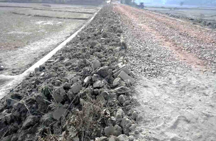 সড়ক নির্মাণে লাগামহীন অনিয়ম-দুর্নীতি  