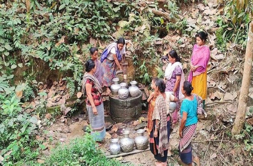 বাঘাইছড়িতে বিশুদ্ধ খাবার পানির তীব্র সংকট