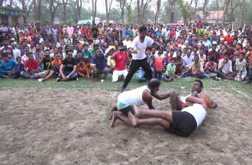টাঙ্গাইলে অন্ধদের ঐহিত্যবাহী হা-ডু-ডু খেলা