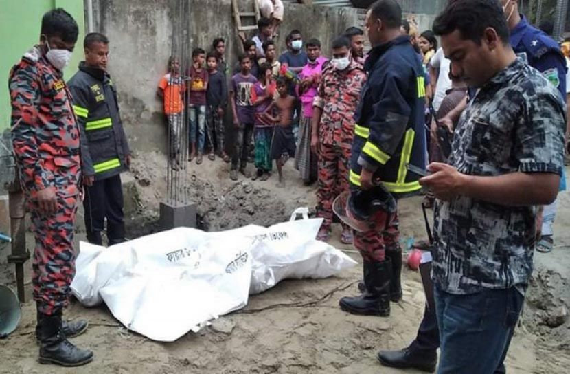 সেপটিক ট্যাঙ্কে প্রাণ গেল পিতা-পুত্রের 