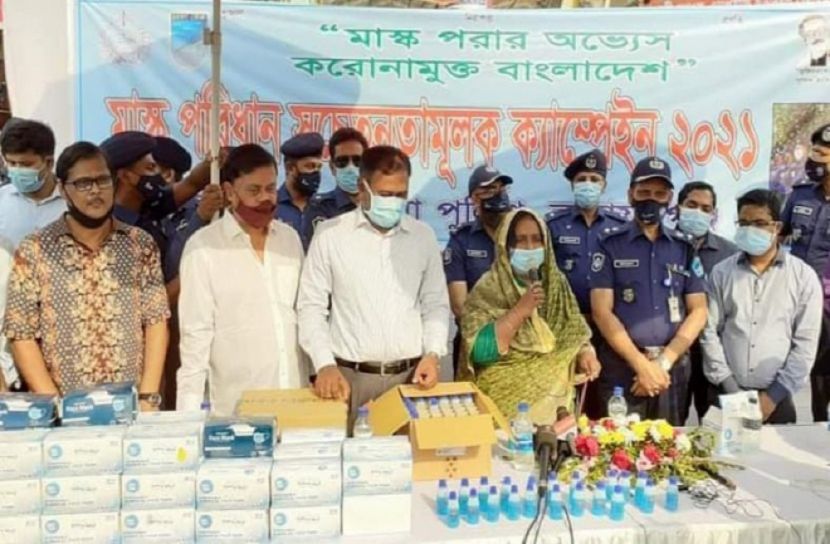 মাস্ক ব্যবহারসহ স্বাস্থ্যবিধি মেনে চলার আহবান আইভীর