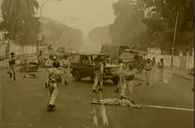 বিভীষিকাময় সেই কালরাত