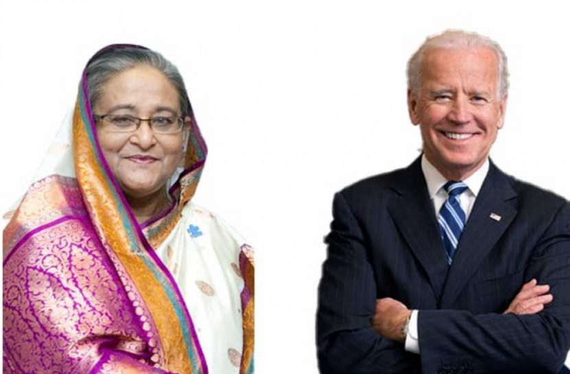 প্রধানমন্ত্রীকে জলবায়ু সম্মেলনের আমন্ত্রণ বাইডেনের