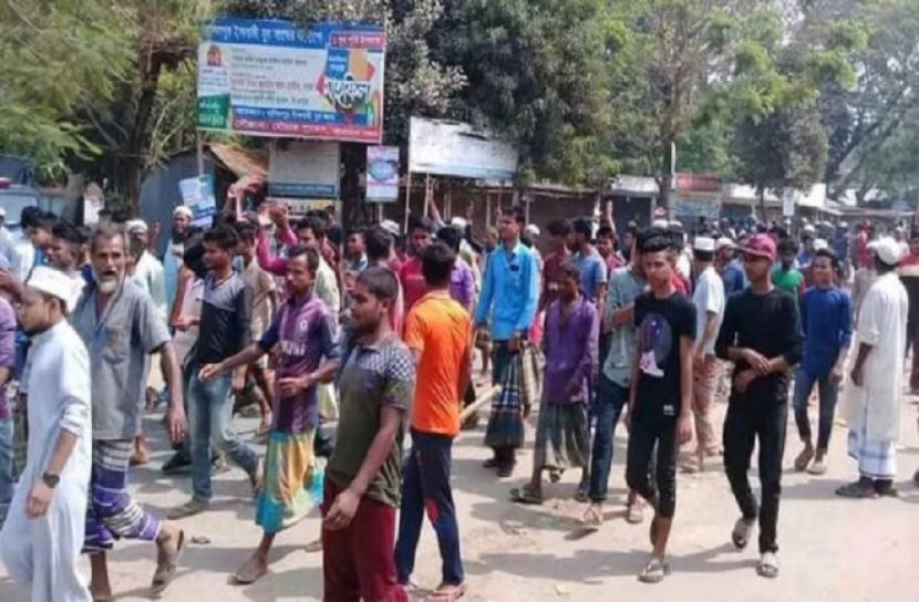কুলাউড়ায় হেফাজতের হরতালের সমর্থনে সংঘর্ষ, পুলিশসহ আহত ২০