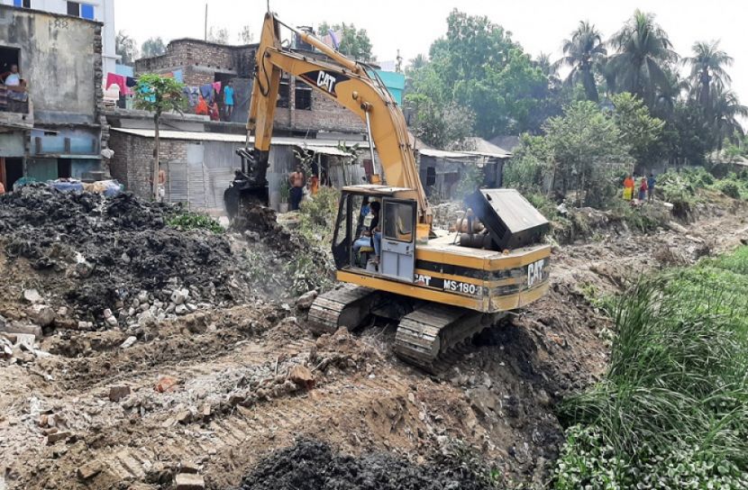 ঐতিহ্যবাহী ইছামতি নদী পুনঃখনন কাজের উদ্বোধন