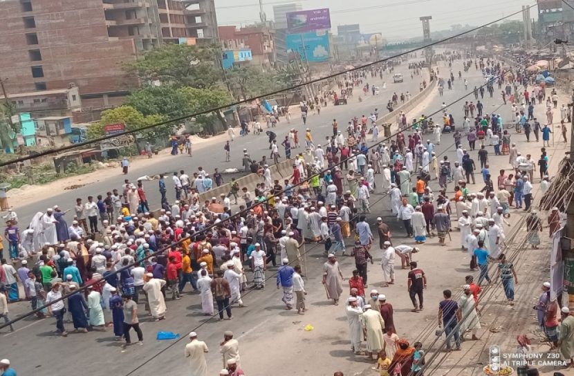 না’গঞ্জে হেফাজতের হরতালের ঘটনায় ৬ মামলা