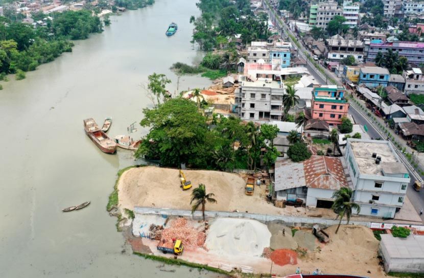 খাকদোন নদী উদ্ধারে একতাবদ্ধ