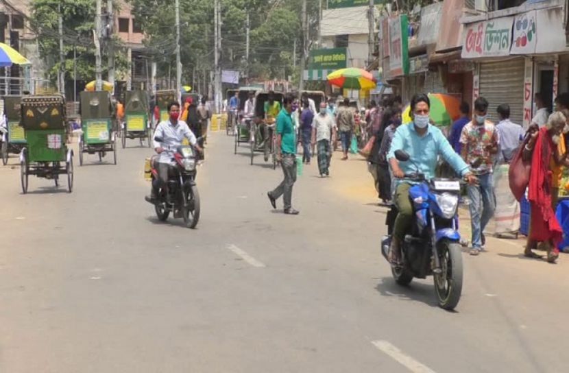 ব্রাহ্মণবাড়িয়ায় ঢিলেঢালা লকডাউন 