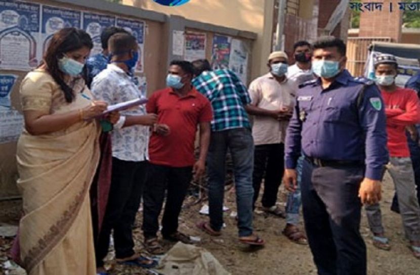 স্বাস্থ্যবিধি অমান্যে মৌলভীবাজারে ৩৫ হাজার ৬শ’ টাকা জরিমানা
