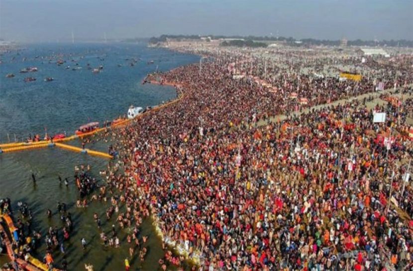 করোনাকালে কুম্ভে স্নান করেছেন লাখ লাখ লোক