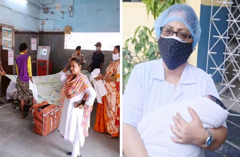 এবার স্টেশনেই সন্তান নিল জন্ম