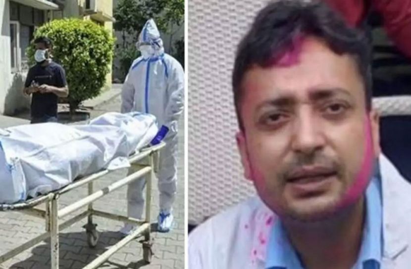 করোনায় মৃত্যুর মিছিলে দেখে চিকিৎসকের আত্মহত্যা