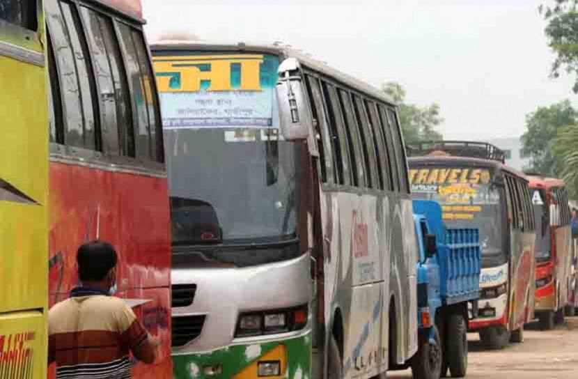 দূরপাল্লার বাস চালুর দাবি