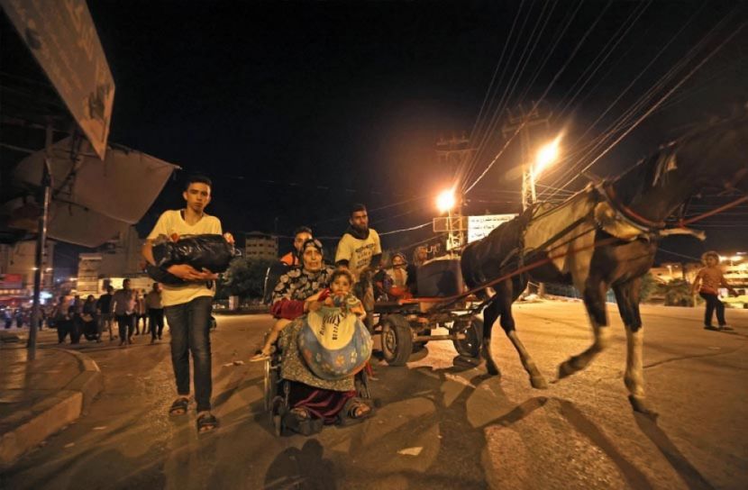 ফিলিস্তিনিদের হাহাকার