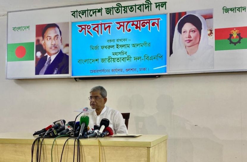 সরকারের ইজরাইলের সঙ্গে প্রেম নিয়ে প্রশ্ন ফখরুলের