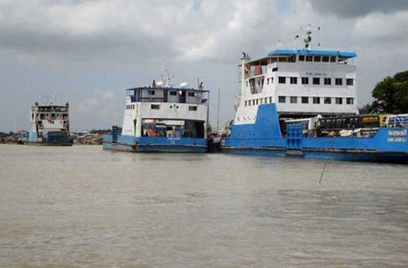 বাংলাবাজার-শিমুলিয়া রুটে লঞ্চ-ফেরি চলাচল শুরু