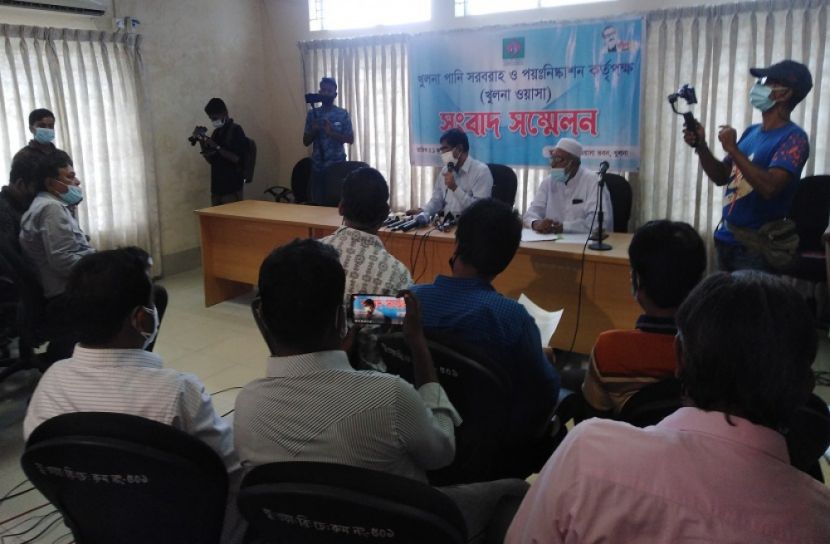 খুলনা ওয়াসার পানি পানের অযোগ্য, স্বীকার করলেন এমডি