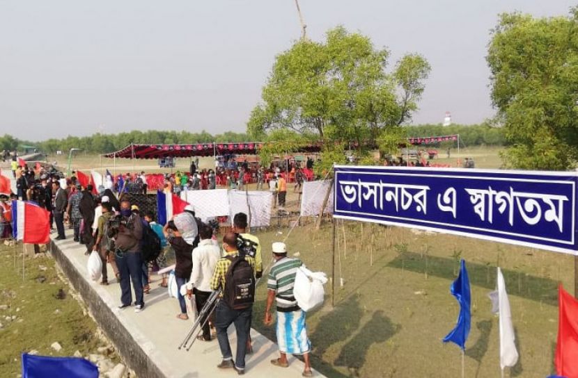 বিনা অনুমতিতে ভাসানচরে প্রবেশ নিষেধ