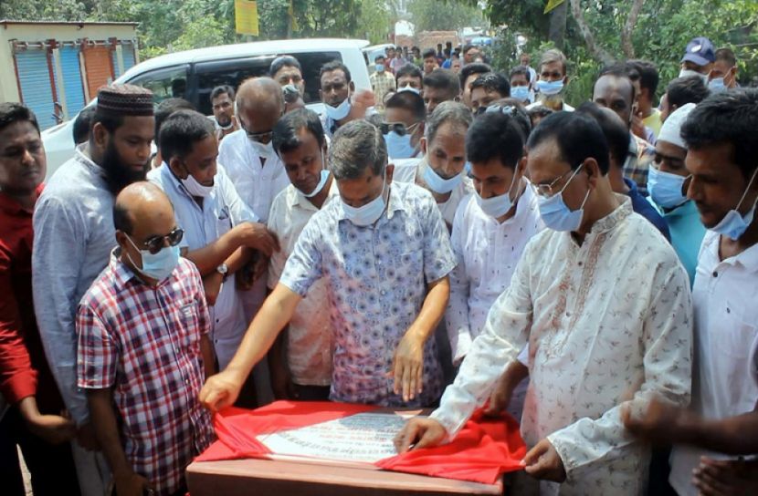 পাবনায় উন্নয়ন কাজের উদ্বোধন
