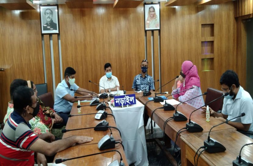 নড়াইলে সাত দিনের লকডাউন শুরু