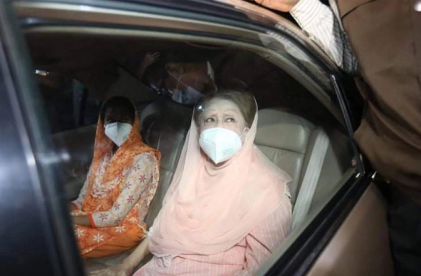 বাসভবনে ফিরেছেন খালেদা জিয়া