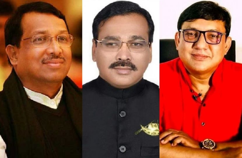 সামশুল হক চৌধুরী,  মোয়াজ্জেম হোসেন রতন, নুরুন্নবী চৌধুরী শাওন